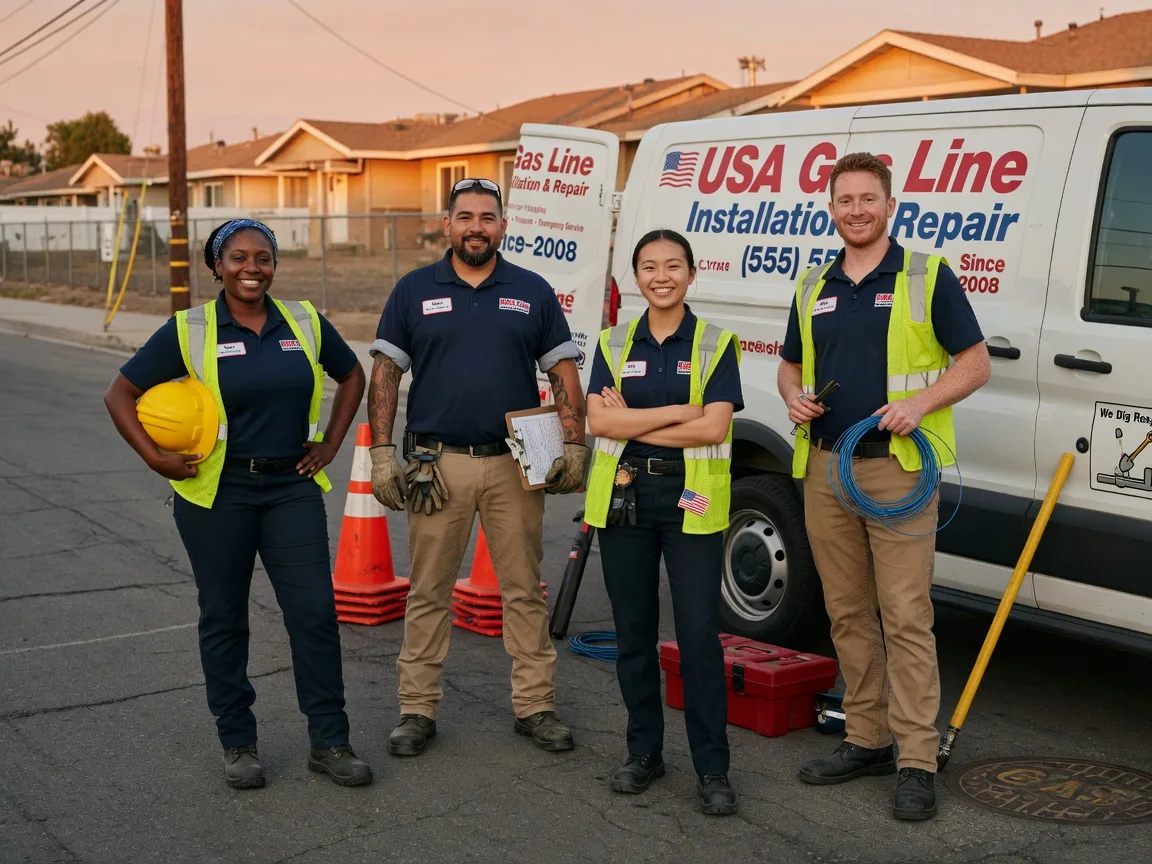 Gas Line Installation company in Chautauqua, KS
